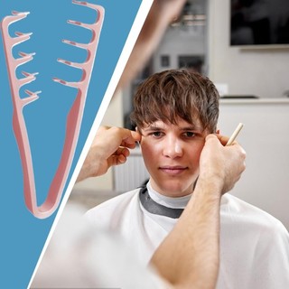 Volumizing Wide Tooth Comb Textured Hair Comb ABS for Natural Texture & Lift