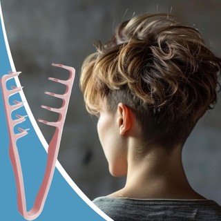 Volumizing Wide Tooth Comb Textured Hair Comb ABS for Natural Texture & Lift
