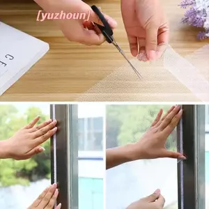 Lưới chống muỗi chống ruồi Màn hình cửa sổ Lưới dính muỗi Côn trùng Bay Bug Lưới Rèm cho nhà bếp Cửa sổ Bảo vệ gia đình