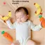 MJnmc Sang Trọng Cho Bé Làm Dịu Búp Bê Nhồi Bông Rau Quả Đồ Chơi Mềm Pillowfort Hỗ Trợ Giấc Ngủ Tập Đi Bé Trai Bé Gái Mầm Non Trang Trí Mới