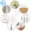 Móc Dính Pufangbliss 10Pa Móc Treo Tường Mạnh Không Khoan Móc Treo Nhựa Chống Trượt Có Thể Tái Sử Dụng Liền Mạch Cho Phòng Tắm Bảo Quản Nhà Bếp VN