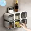 Pufangbliss Nhà Bếp Tiết Kiệm Không Gian Gia Vị Ra Treo Tường Không Rỉ Cho Tổ Chức Đơn Giản VN