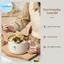 Pufangbliss Đôi Tường Inox 1200ml Bát Cách Nhiệt Cho Mì Canh Bảo Quản Thực Phẩm Nóng Tại Nơi Làm Việc Và Trường Học VN