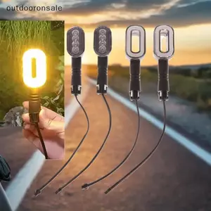 2 Đèn hậu còi báo rẽ xe đạp 36-72V Đèn cảnh báo cho xe đạp điện Xe tay ga FSI