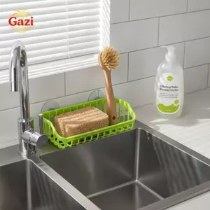 Cốc Hút Đôi Bồn Rửa Chén Giỏ Thoát Nước Chống Thấm Nước Rỗng Nhựa Xốp Bảo Quản Ra Cho Vệ Sinh Nhà Bếp [VN]