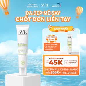 Kem dưỡng ẩm dành cho da dầu , giảm mụn SVR SEBIACLEAR ACTIVE GEL 40ml
