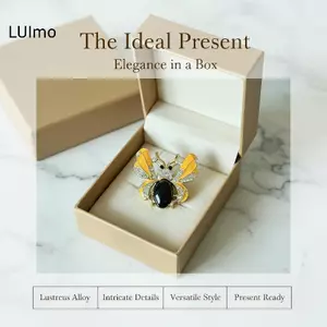 LUImo Tinh Tế Men Ong Trâm Cài Với Đá Lấp Lánh Phong Cách Ve Áo Pin Dành Cho Nữ Mặc Hàng Ngày Tiệc Tốt Nghiệp Quà Tặng Ngày Lễ SBS