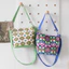 Phong Cách Dân Tộc Văn Học Túi Nữ Di Động Một Vai Túi Vuông Nhỏ Màu Trơn Thêu Vải Túi Nữ Xuân Hè Đại