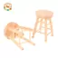 CANAMEK Nhà búp bê Thanh tròn bằng gỗ Phân cao Mô phỏng Đồ trang trí Mini Đồ chơi trẻ em CSF