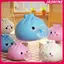 JASMINE Bộ 3 Squishy Bubble Bun Fidget Đồ Chơi Giảm Căng Thẳng Cho Văn Phòng Tại Nhà Sử Dụng JASMINE