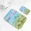 phong cả cả núiGương Mini Xách Tay Gấp Gọn Da PU Nhiều Màu Pastel Phù Hợp Du Lịch