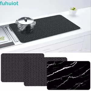 Thảm bếp cảm ứng FUHUIOT, Vỏ bếp cảm ứng 52 × 78cm bằng silicon, Tấm lót bếp đa năng Tấm bảo vệ bếp chống dính lớn chống dính