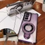 Trong Suốt Cho OPPO Reno 12 Pro Reno 11 Reno 10 Pro Reno 12F Reno 11F 5G Ốp Lưng Thẩm Mỹ Từ Trong Suốt Vỏ Mềm Hỗ Trợ Chống Sốc Điện Thoại Bảo Vệ Camera