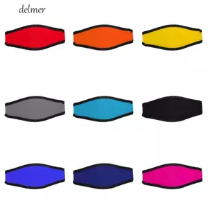 DELMER Mặt nạ lặn Dây đeo có đệm, Bảo vệ tóc Neoprene Thể thao dưới nước Bọc, Dây đeo đầu chắc chắn Bền Dễ dàng cài đặt Vỏ dây đeo Neoprene Thiết bị lặn