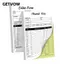 GETVOW Sách biên nhận cảm ơn, Sách hóa đơn màu vàng trắng bìa cứng, Bản sao chép bằng Carbon cao cấp 100 tờ 2-Part Sách đặt hàng không Carbon