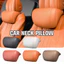THEGIRL8B Ghế Ngồi Ô Tô Gối Cổ, 3D Tiện Dụng Thoải Mái Du Lịch Cổ Còn Lại, General Motors Sang Trọng Nappa Da Thoáng Khí Mềm Mại Bảo Vệ Hỗ Trợ Cổ Lông Tơ Mềm Mại