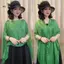Khăn choàng JULYHOT thời trang hè nữ voan mềm mại choàng ngoài trời đi biển phong cách