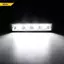 Ziyulinyuk 1PC 72W Đèn làm việc ô tô Thanh LED 4x4 24 LED Đèn làm việc Thanh địa hình SUV ATV Máy kéo Thuyền Trus Máy xúc 12-60V Ledbo Beam VN