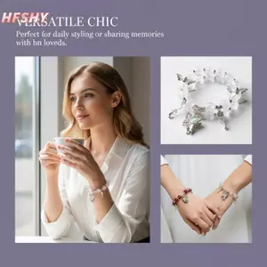 HFSHY Vòng Tay Đính Hạt Bướm Vui Nhộn Với Dây Co Giãn Bé Gái Trang Sức Quà Tặng Sinh Nhật Lễ Kỷ Niệm Tốt Nghiệp VN