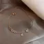 AqToCna Cô Gái Phong Cách Hàn Quốc Hình Trái Tim Kim Cương Mặt Dây Chuyền Bestie Vòng Tay Nữ Đơn Giản Thời Trang Nhẹ Trang Sức Sang Trọng Quà Tặng Sinh Nhật AqToCna