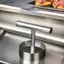 Ziyulinyuk Hamburger Patty Machine Thép không gỉ Hamburger Patty Press Mold Thép không gỉ Patty Press Hộ gia đình Patty Mold VN