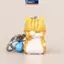 MAKY Face Cover Mèo Móc Khóa Hoạt Hình Dễ Thương Mèo Con Búp Bê Trang Trí Túi Mặt Dây Chuyền Nhỏ Quà Tặng Phụ Kiện Móc Khóa VN