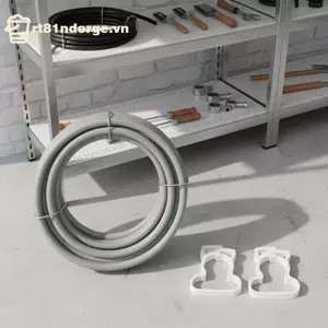 GE 2 Chiếc Máy Hút Sữa Ống Triplet Ống Khí Sửa Kẹp Ống Khí Kẹp Nhựa Pulsating Ba Ống Cao Su Tổ Chức Kẹp VN