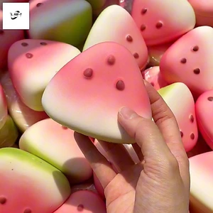 Dưa hấu Squishy Popsicle - Bánh mì dính Mousse tăng chậm để giảm căng thẳng
