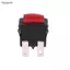 Bigapple Đỏ 4Pins 16A Tự Mất Nút Nhấn Roer Công Tắc Có Đèn PS21-16 RDG