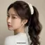 DONOVANQQ Chuối Kẹp, Kẹp Tóc Xoắn Kích Thước Lớn Bằng Nhựa, Mũ Đội Đầu Hình Học Retro Phụ Kiện Tóc Kẹp Dọc Nữ