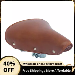 Retro Xe Đạp Yên Xe Da Mềm Yên Xe Đạp Nam Nữ Cho Vintage Handmade Thành Phố Đi Lại Điện E-Bikes Phần