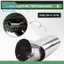 Phụ Kiện Phù Hợp Cho Crv Cr-V 2012 2013 2014 2015 Ống Xả Giảm Thanh Đầu Ống Đuôi Finisher End Viền Thép Không Gỉ