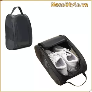 Túi đựng giày MONOSTYLE, Túi đựng giày cầm tay nhẹ, đa chức năng có dây kéo Túi đựng giày chơi gôn thoáng khí