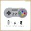 Tay cầm chơi Game 2.4G ABS Tương thích cho SNES Mini PC NS Switch 2 nút màu