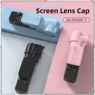 ARTISANU Gimbal Vỏ bảo vệ, Chống trầy xước với lớp lót mềm Bảo vệ màn hình, Vỏ bọc ống kính lật chống bụi nhẹ cho phụ kiện máy ảnh DJI Osmo Pocket 3