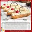 6 Cái Hình Bầu Dục Tartlet Khuôn Pháp Món Tráng Miệng Mousse Trái Cây Bánh Tart Nhẫn Quiche Khuôn Bánh