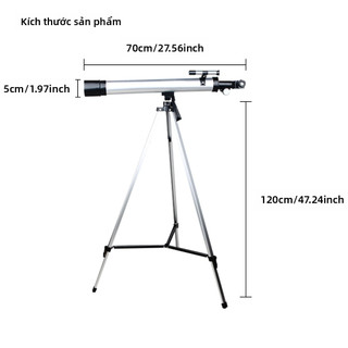 Kính thiên văn một mắt với ba chân Kính thiên văn nhập học sinh