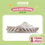 Dép Quai Ngang Unisex Crocs Echo Marbled - Bone - 208467-2Y3