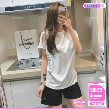 Set Đồ Tập Gym Cầu Lông Nữ Ngắn FITCAN Set Đồ Tập Chạy Bộ Thể Thao Thun Mềm Co Giãn Quần Có Túi S33