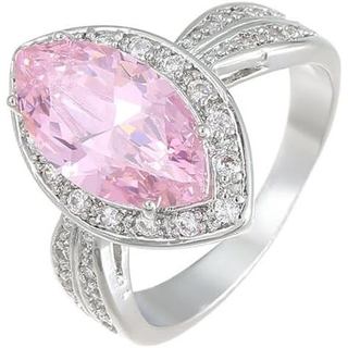 Thời Trang Nữ Bạc 925 Marquise Nhẫn Sáng Bóng Mắt Ngựa Nhẫn Sapphire CZ Hồng Zircon Kim Cương Xanh Đá Quý Hứa Nhẫn Vĩnh Cửu Đính Hôn Cưới Nhẫn Dành Cho Nữ ST.