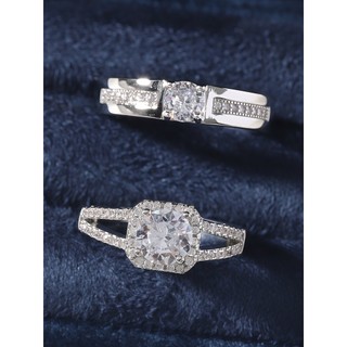 ring men ring Mô Phỏng Cặp Nhẫn Cưới Cặp Cưới Đám Cưới Tại Nhà Đạo Cụ Phong Cách Mới Khí Quyển Nhẫn Nam Nữ Đề Nghị Nhẫn Kim Cương Giả Hình Ảnh