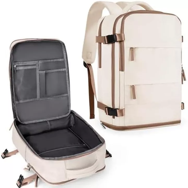 Coowoz Ba Lô Du Lịch Lớn Mang Theo Cho Nữ Ba Lô Tập Gym Chống Thấm Nước Màu Đen Có Ngăn Laptop Mochila De Viaje Giáo Viên Vật Dụng Cá Nhân Ba Lô Ba Lô Ba Lô Máy Bay Accesso