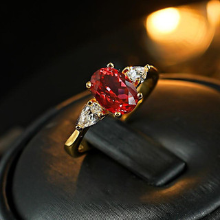 Women's Gold-Plated Ring by ynllp02.vn