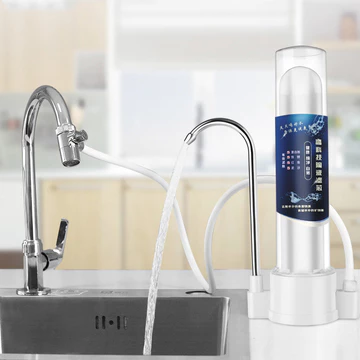 Máy lọc nước Lishile dành cho mặt bàn bếp gia đình, bộ lọc nước máy, máy lọc nước với lõi lọc gốm.