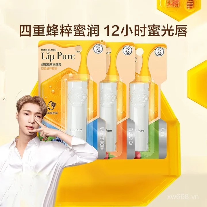 Phổ Biến Mentholatum Mật Ong Thực Vật Chiết Xuất Dầu Mật Ong Nhỏ Son Dưỡng Môi Nữ Dưỡng Ẩm Dưỡng Ẩm Dưỡng Ẩm Chống Khô Son Môi Đế Thu Đông