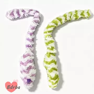 Đồ chơi cho mèo tương tác BDRBA, Đồ chơi chuột sang trọng chống cắn kêu, Trò chơi tự giải trí mềm mại dễ thương Đồ dùng đồ chơi cho mèo Giải trí trong nhà