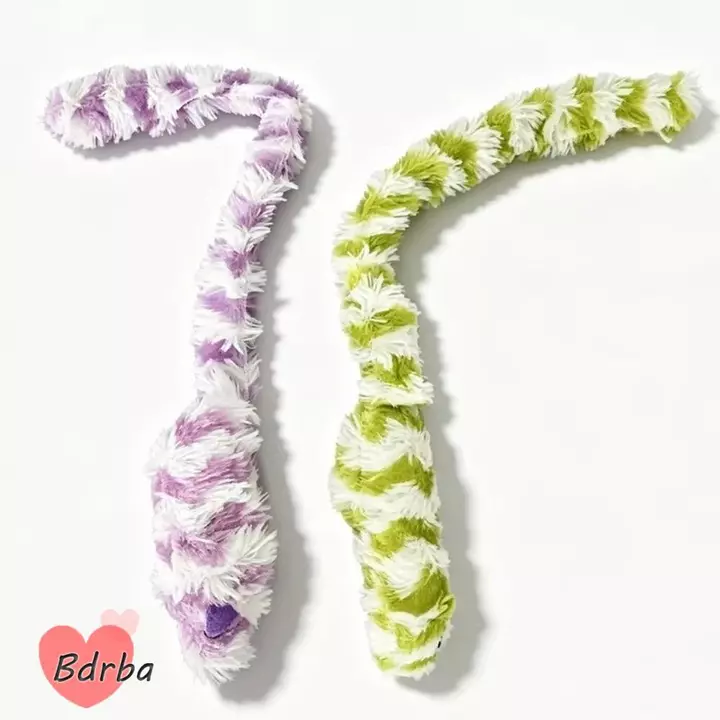 Đồ chơi cho mèo tương tác BDRBA, Đồ chơi chuột sang trọng chống cắn kêu, Trò chơi tự giải trí mềm mại dễ thương Đồ dùng đồ chơi cho mèo Giải trí trong nhà