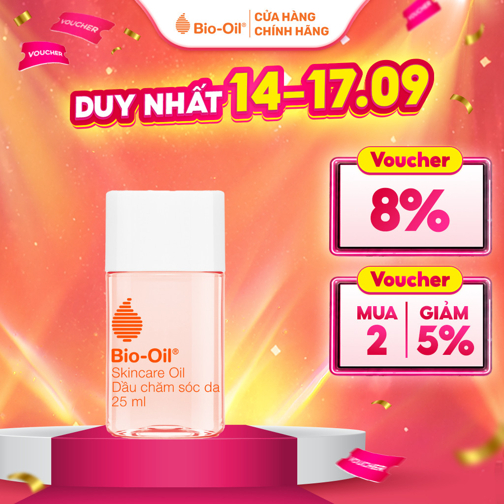 Dầu dưỡng da giúp cải thiện khô sạm và đều màu da, hỗ trợ cải thiện vết rạn da - BIO-OIL Skincare Oil (chai 25ml)
