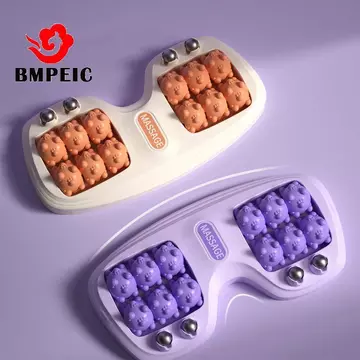 BMPEIC Chân Con Lăn Massage Chân Từ Hạt Con Lăn Đa Điểm Massage Chân Trị Liệu Chà Chân Máy Mát Xa Chân Màu Sắc Mới