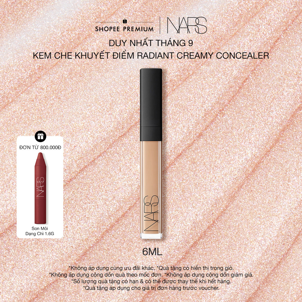 Kem che khuyết điểm NARS Radiant Creamy Concealer 6ml